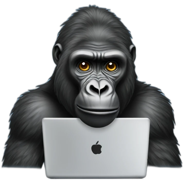 laptop-GORILLA emoji