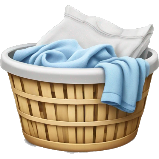basket of laundry  emoji