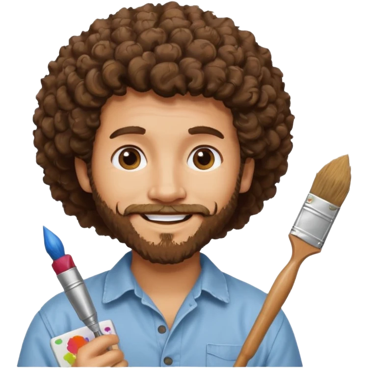 bob ross emoji