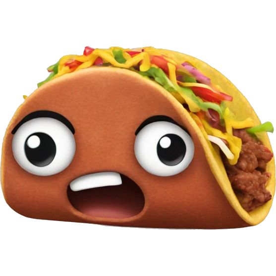 Meat sweats Taco Bell emoji