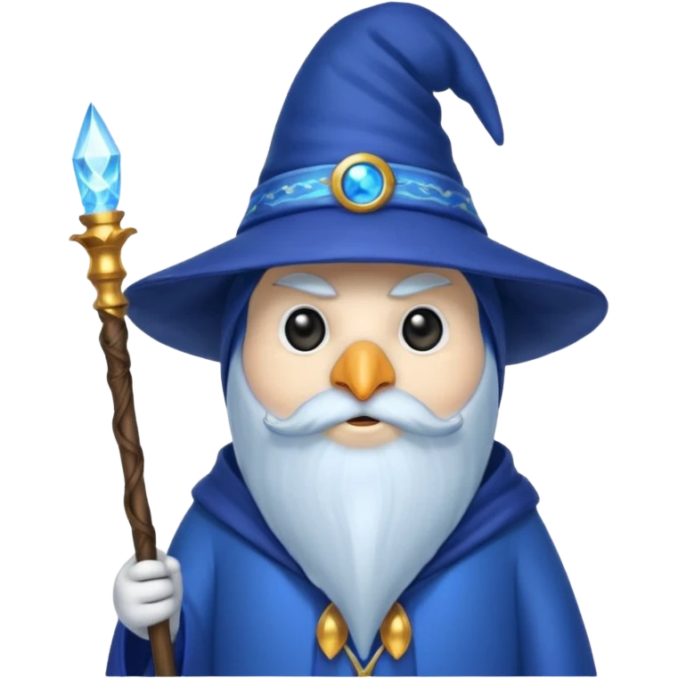 Penguin Wizard emoji