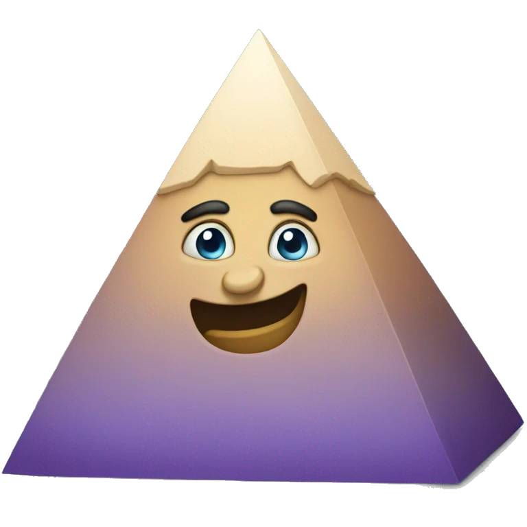 pyramid emoji