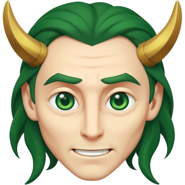 loki with a mischievous look  emoji