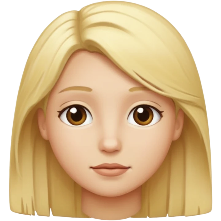 human with blonde hair emoji