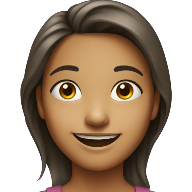 smiling girl  emoji