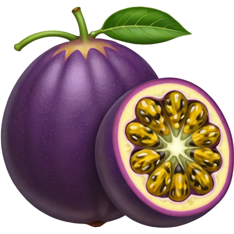 Passion fruit emoji