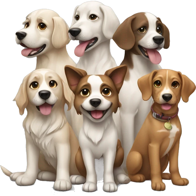 Pack of dogs emoji