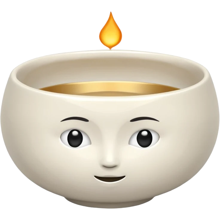 meditation bowl emoji