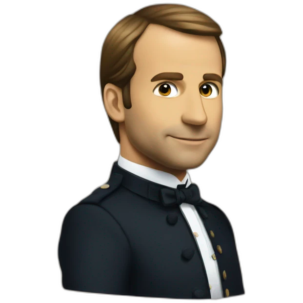 macron sur canard emoji