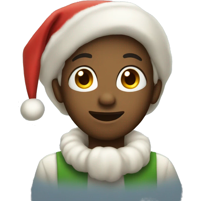 cute light christmas emoji