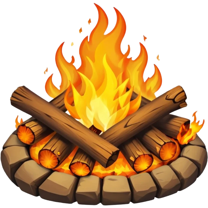 Campfire emoji