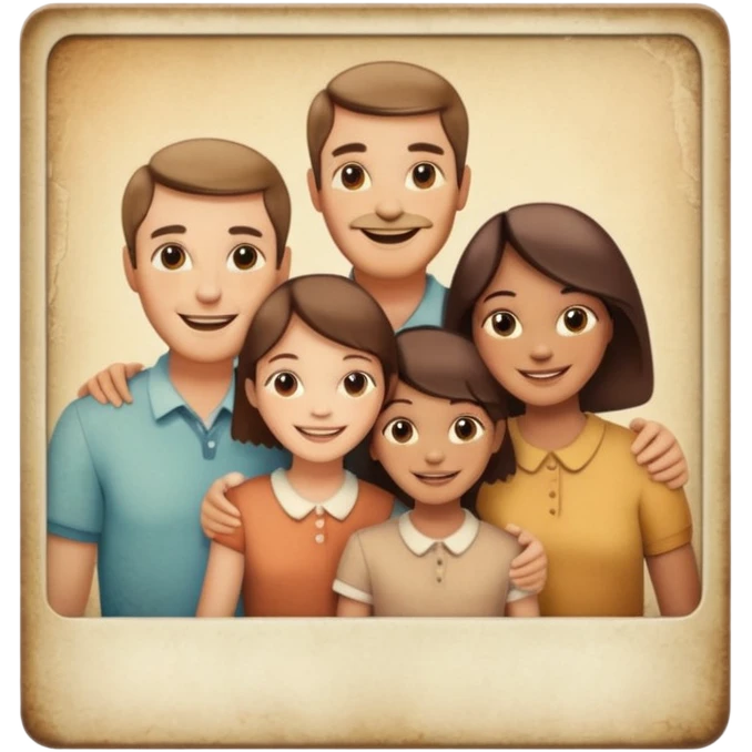 Polaroid photo emoji