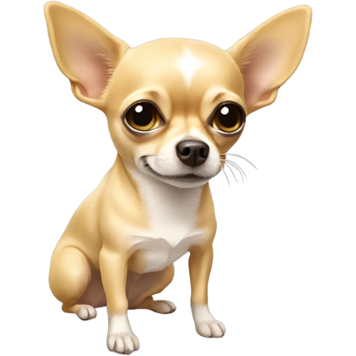 All blonde chihuahua emoji