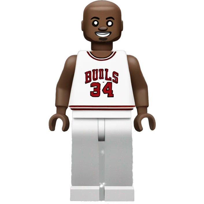 MICHAEL JORDAN lego full body emoji