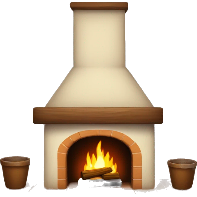 cozy fireplace  emoji