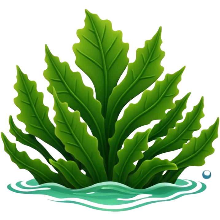 Seaweed 3d emoji