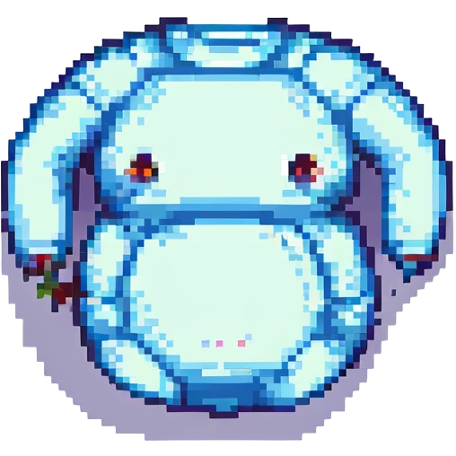 stomach pixel art style emoji