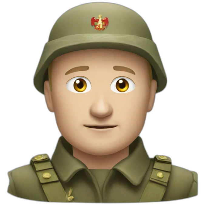 Putin légionnaire emoji
