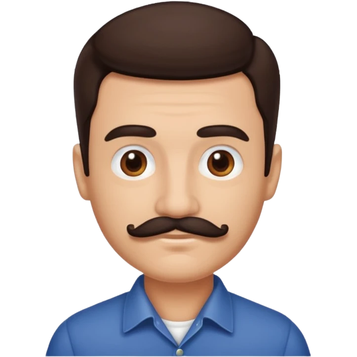 small mustache  emoji