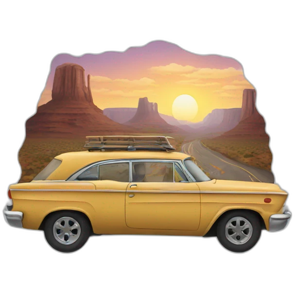 road trip emoji