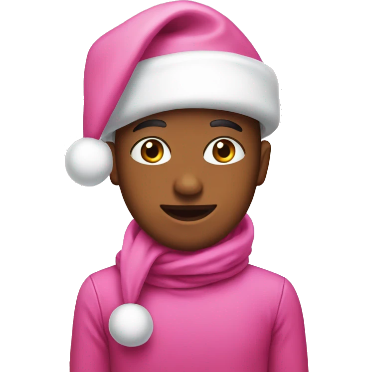 Pink Christmas  emoji