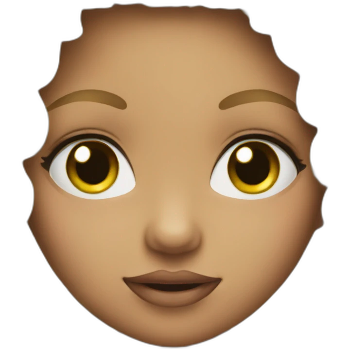 Doll-face emoji