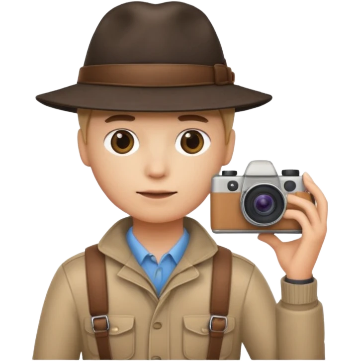 photographer facing away emoji