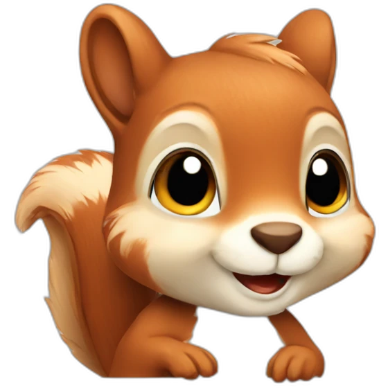 cute squirrel emoji