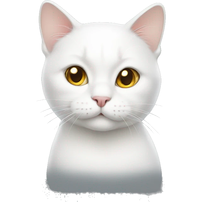 white cat emoji