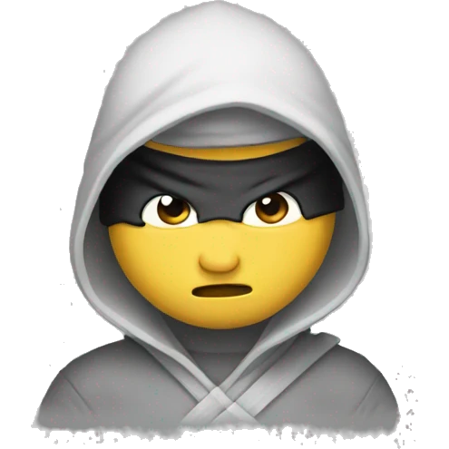 confused ninja emoji
