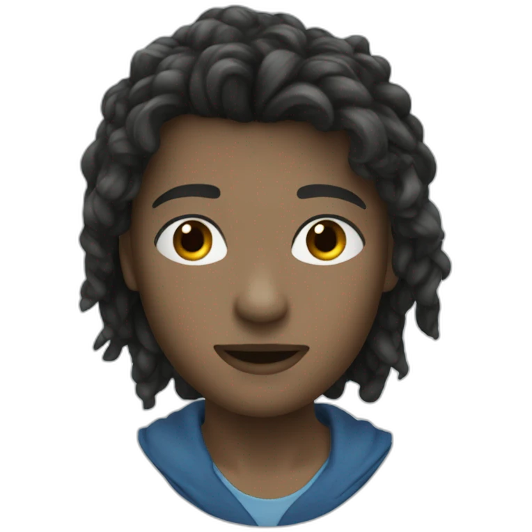 Avatar film bleu emoji