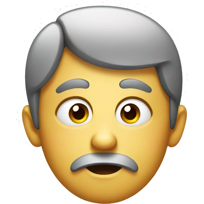 puzzled face emoji emoji