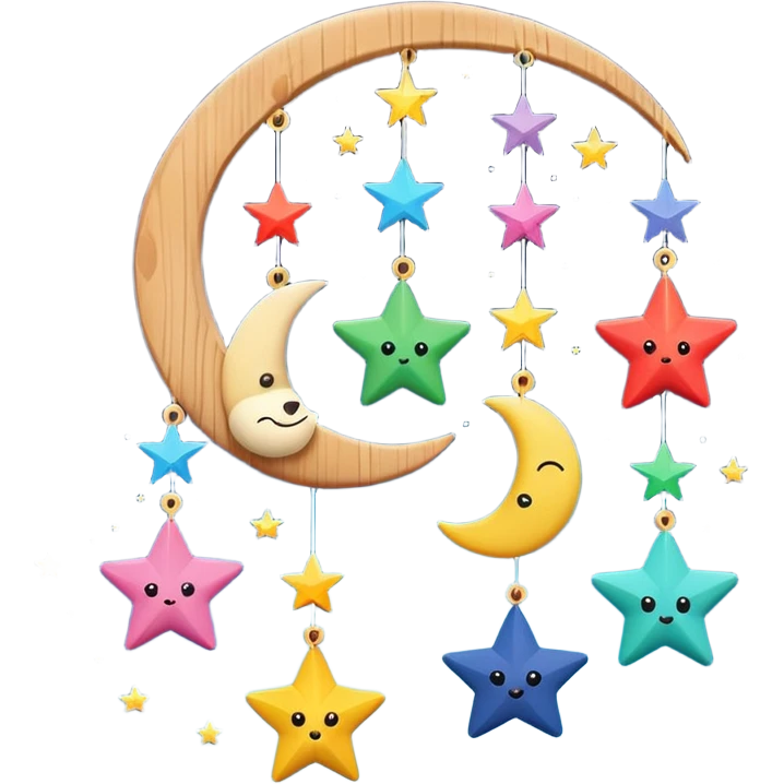 baby Hanging mobile  emoji