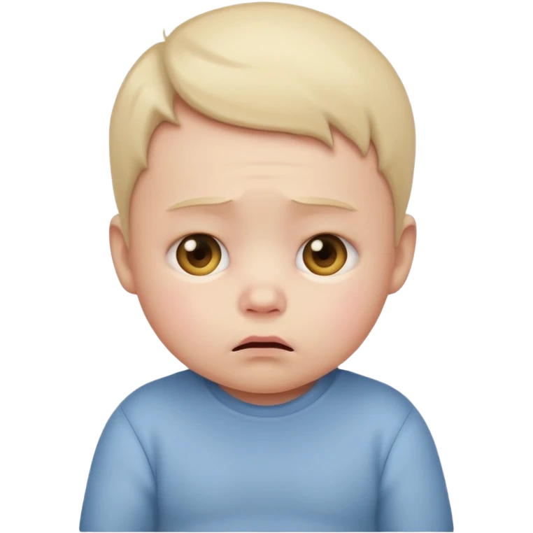 Please make an iPhone version of the baby emoticon that hurts because of the fever emoji