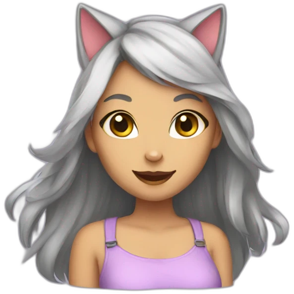 Catgirl emoji