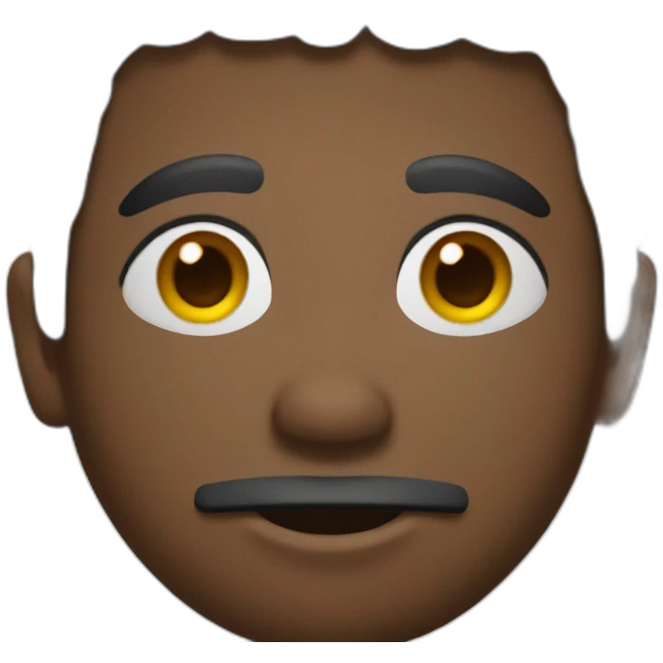 A black mail man emoji