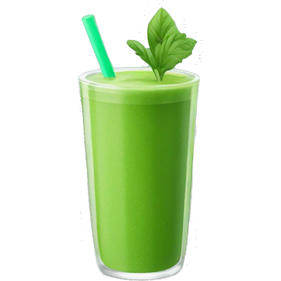 green smoothie emoji