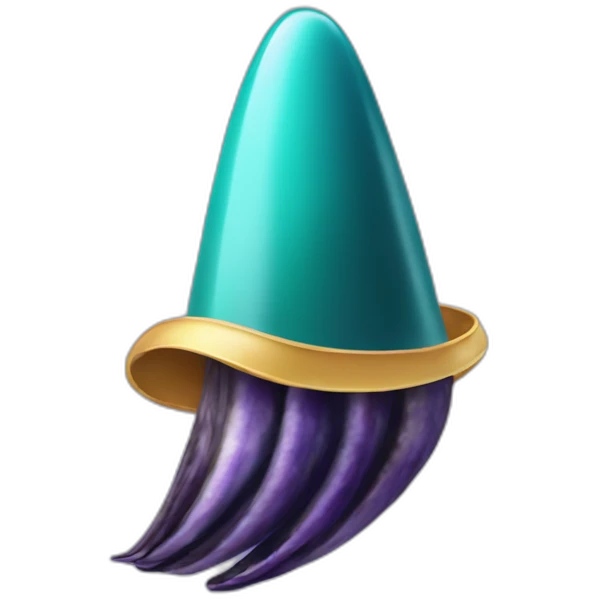 Mussel with a party hat emoji