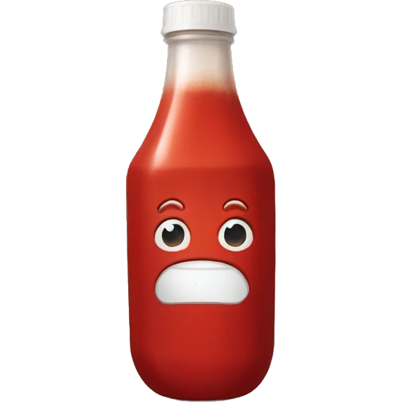 Ketchup Bottle emoji