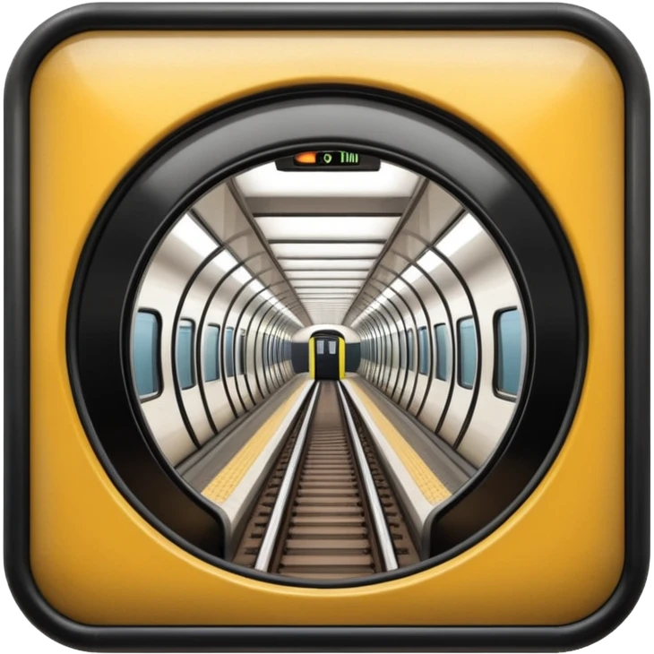 underground train tube vienna emoji