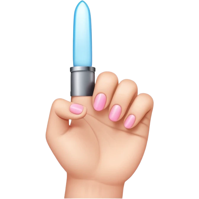 Pinky finger up emoji