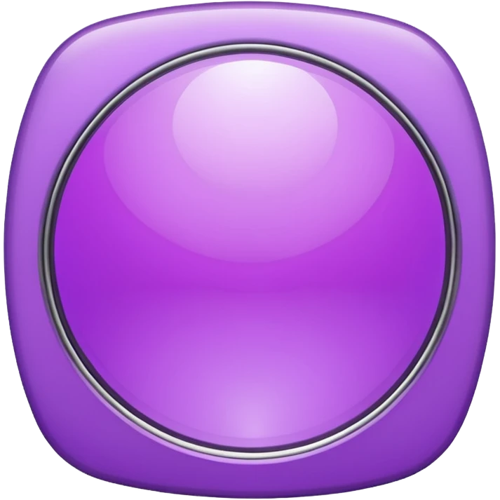 purple mirror emoji