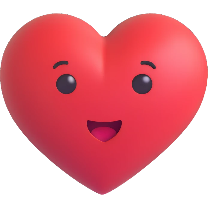 A heart emoji emoji