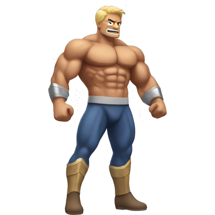 hero muscle emoji