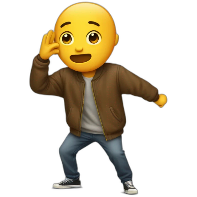 The dab emoji