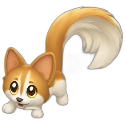 Tail emoji