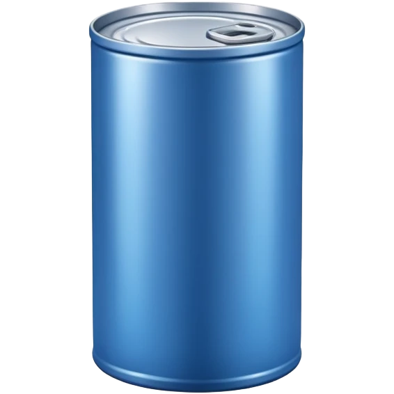 blue can emoji