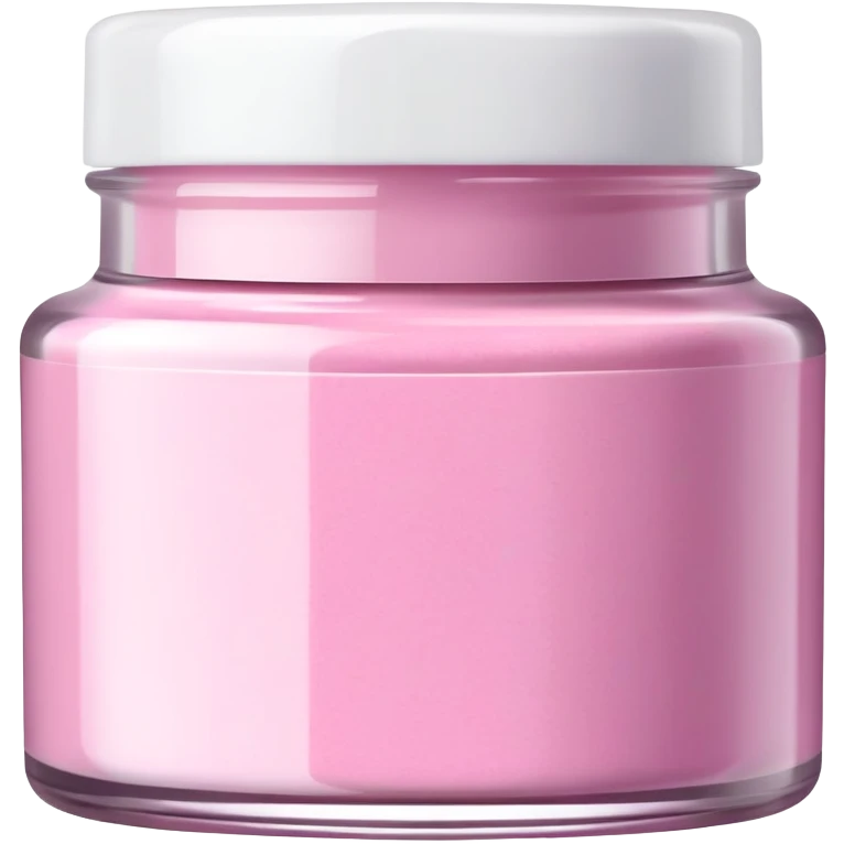 Jar of dip powder for a manicure  emoji