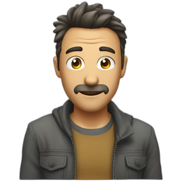 Michou casse les vitres emoji