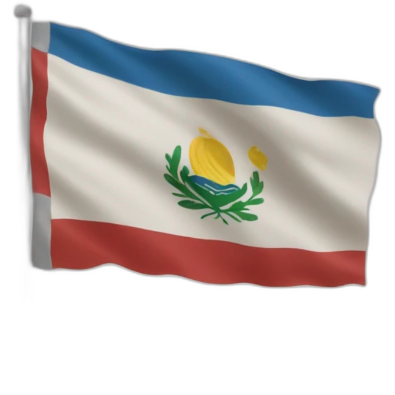 levantar bandera emoji